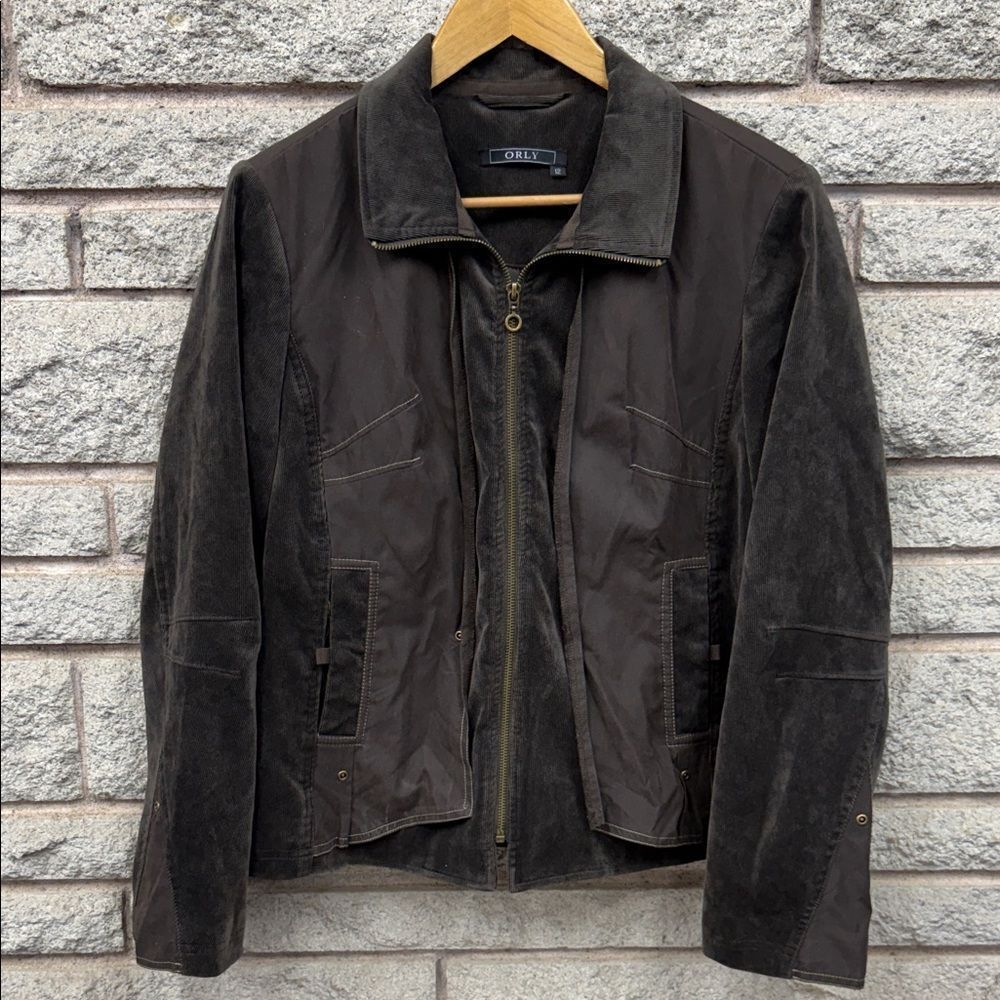 Elegant Dark Brown Women's Jacket